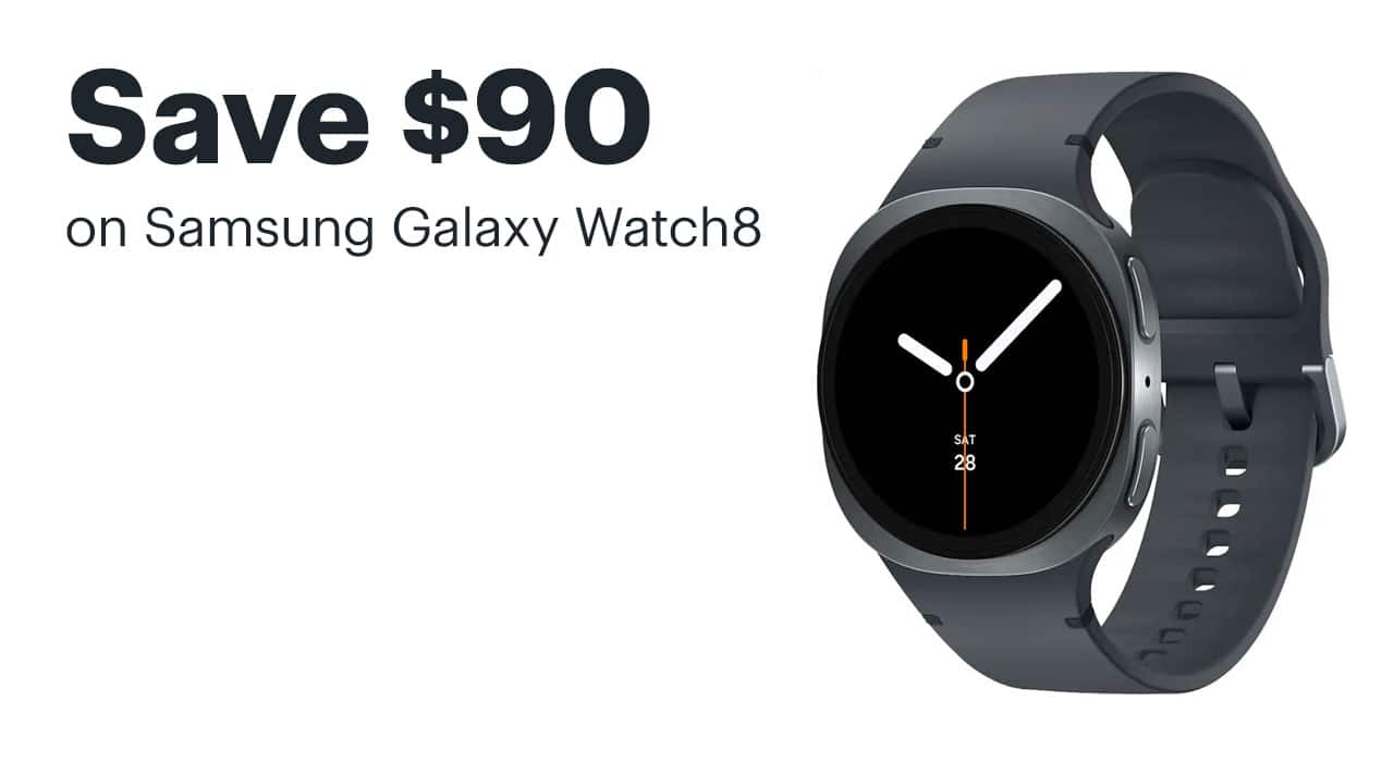 Save $90 on Samsung Galaxy Watch8