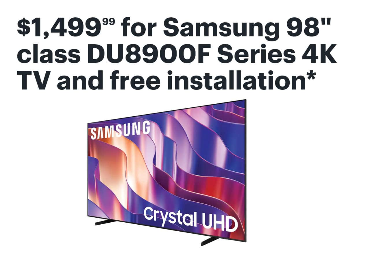 $1,499.99 for Samsung 98