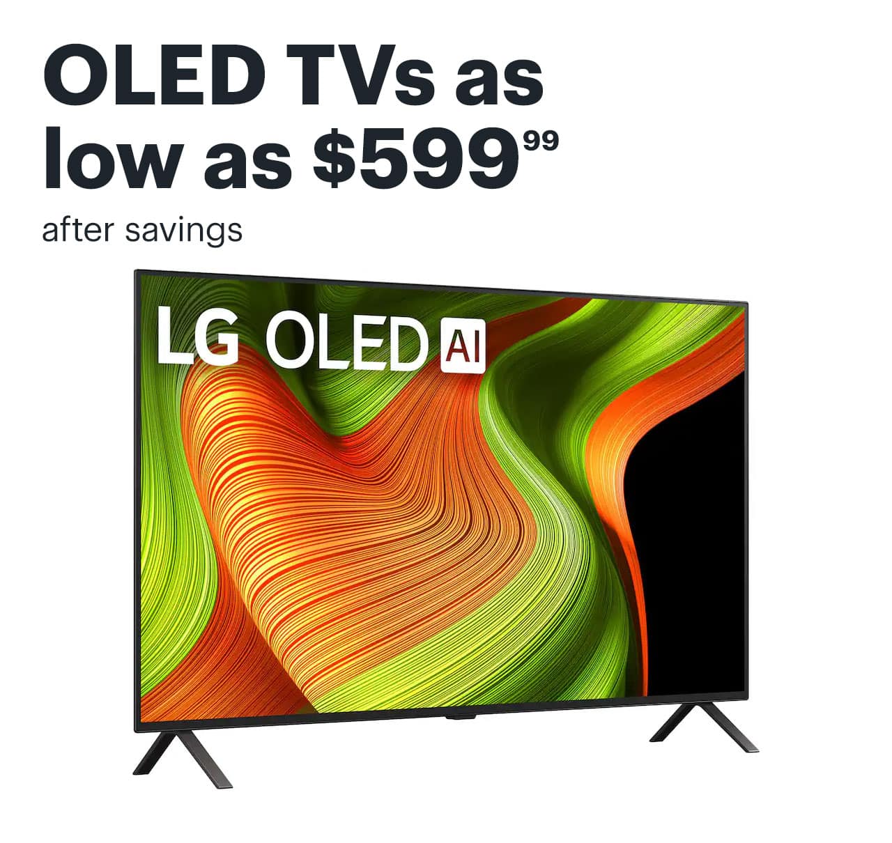 OLED TVs as low as $599.99 after savings