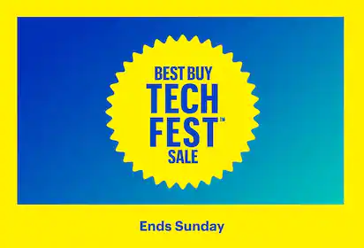 Best Buy Tech Fest Sale. Ends Sunday.