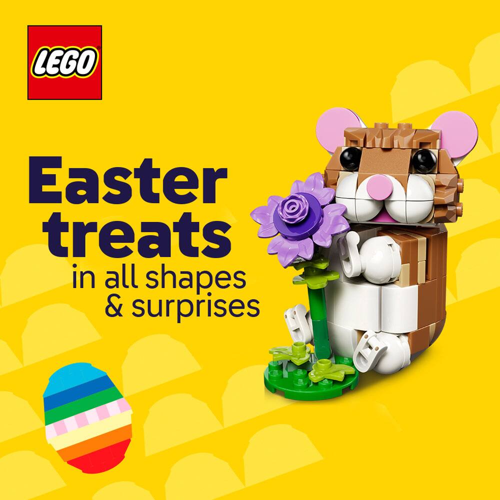 LEGO, Easter treats in all shapes & surprises, ©2026 The LEGO Group.