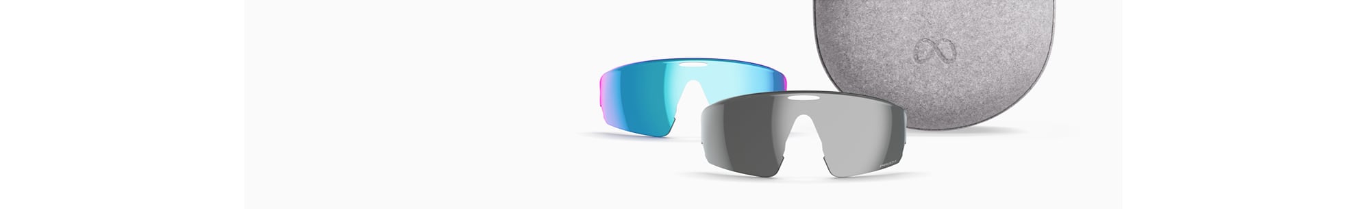 Virtual reality headset case, replacement sunglass lenses
