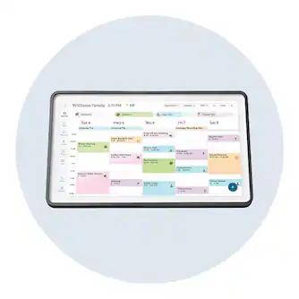 Touchscreen smart calendar