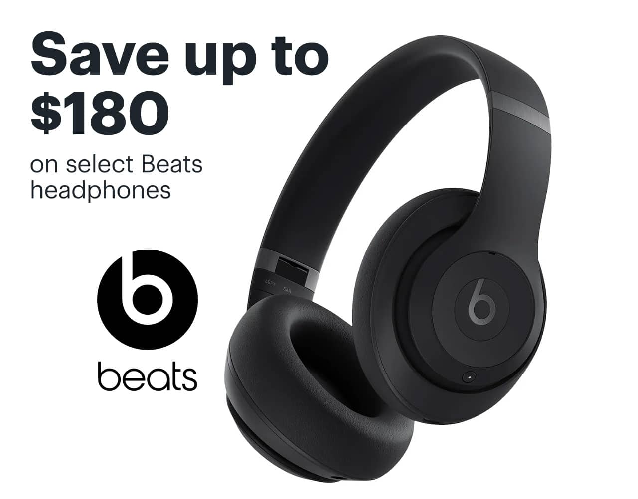 Save up to $180 on select Beats headphones. 