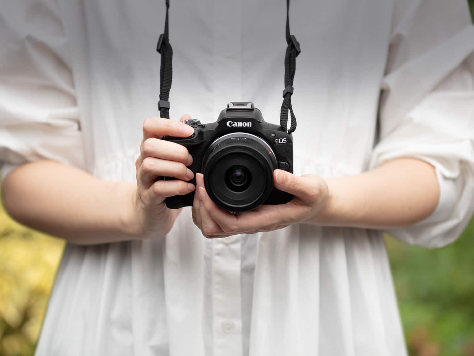 Man holding camera