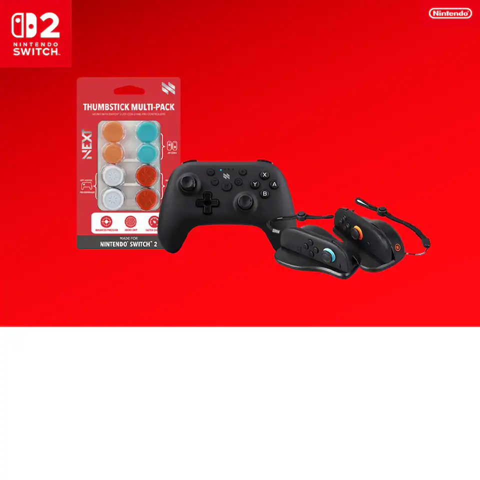Video game controller, thumbsticks, mouse shell