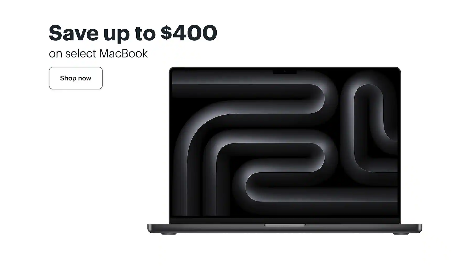 Save up to $400 on select MacBook