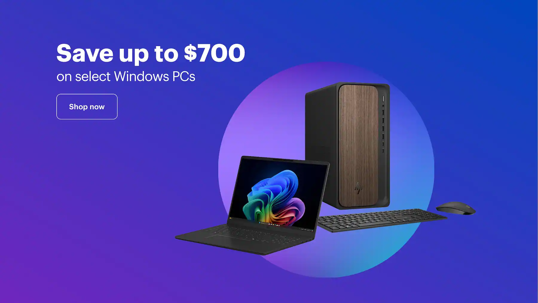 Save up to $700 on select Windows PCs