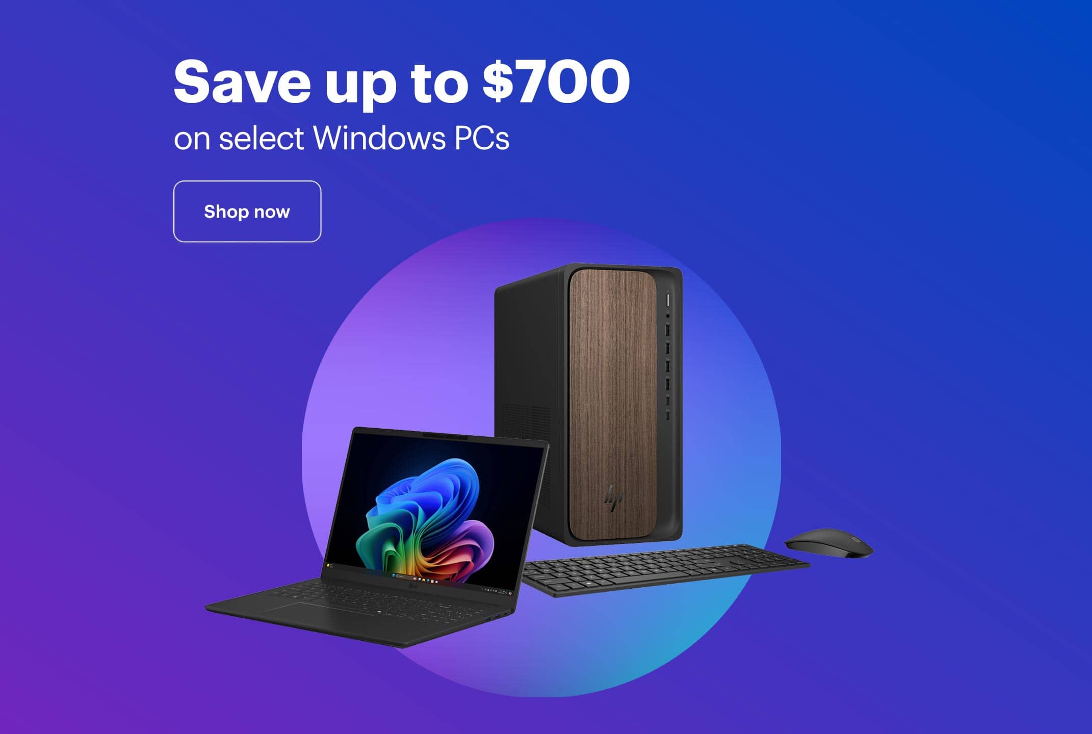 Save up to $700 on select Windows PCs