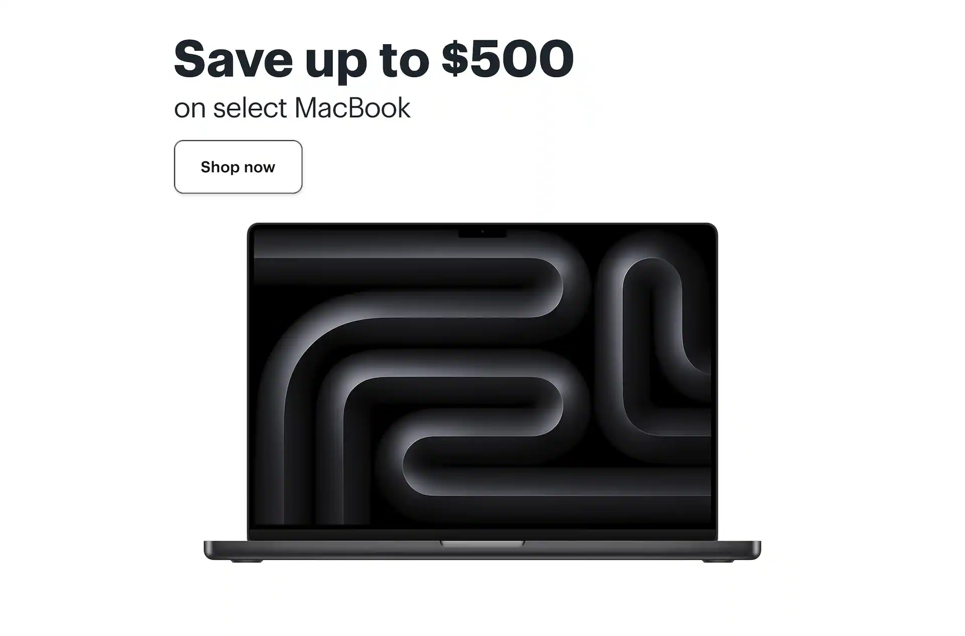 Save up to $400 on select MacBook