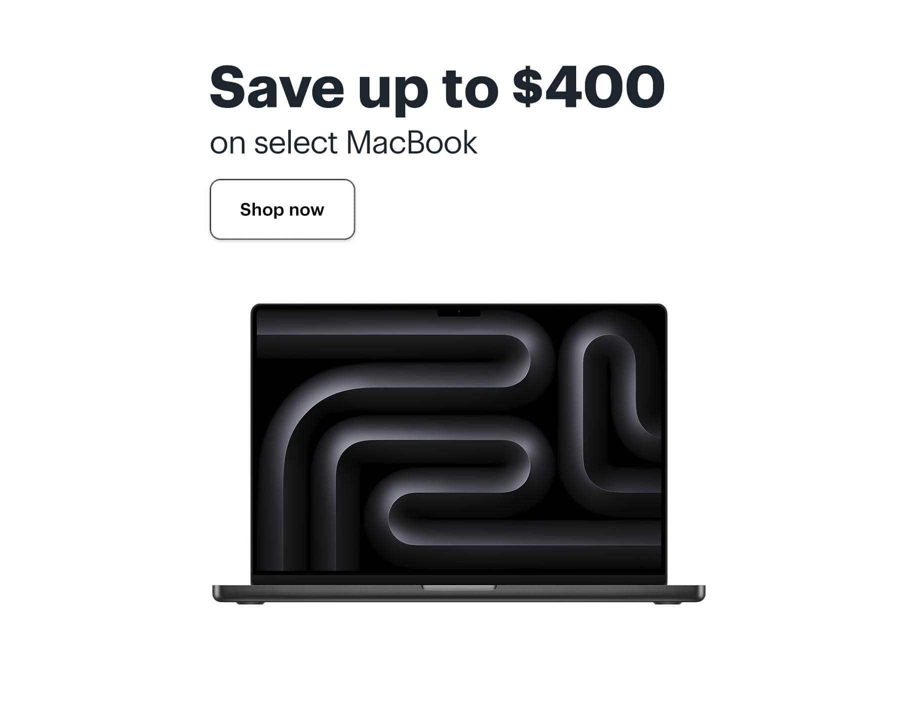 Save up to $400 on select MacBook