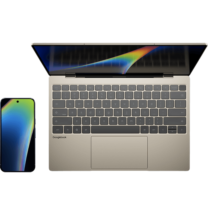 Smartphone, laptop