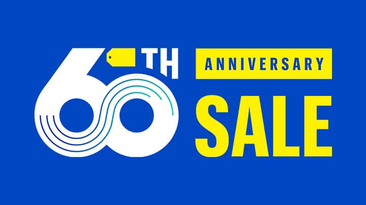 60th Anniversary Sale*
