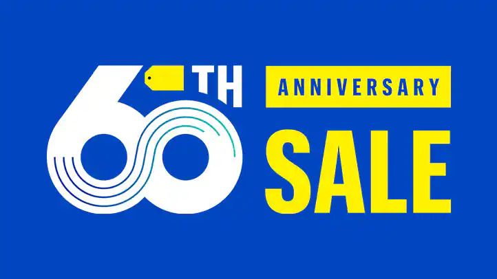 60th Anniversary Sale*
