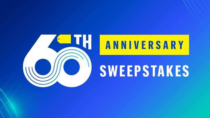 60th Anniversary Sweepstakes