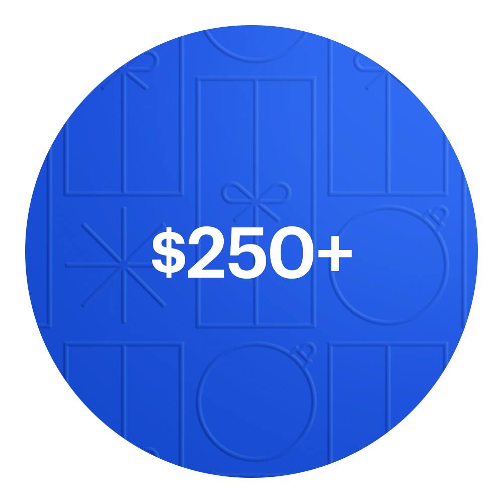 $250+
