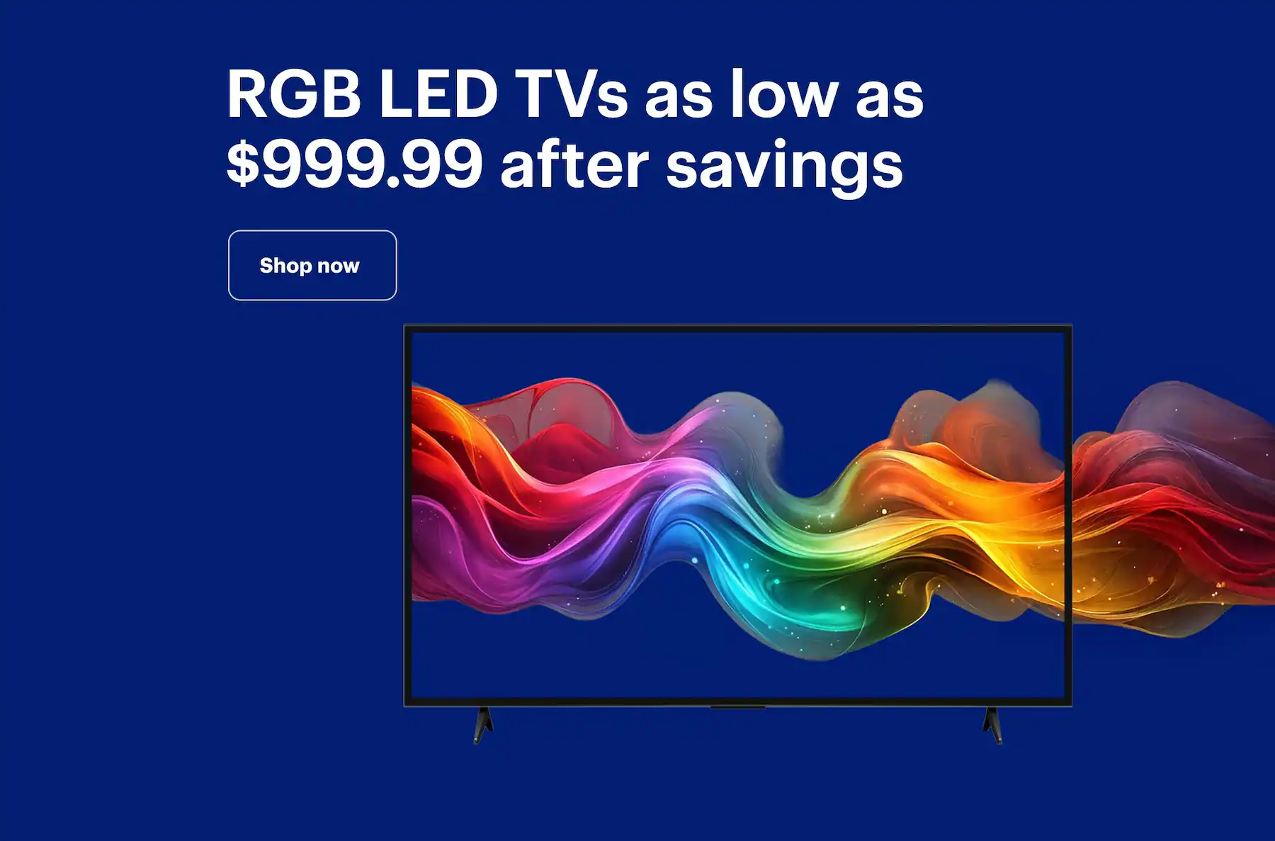 RGB LED TVs as low as $999.99 after savings