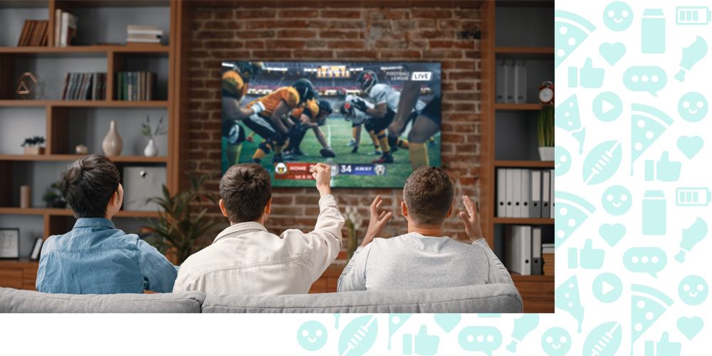 Watching football
