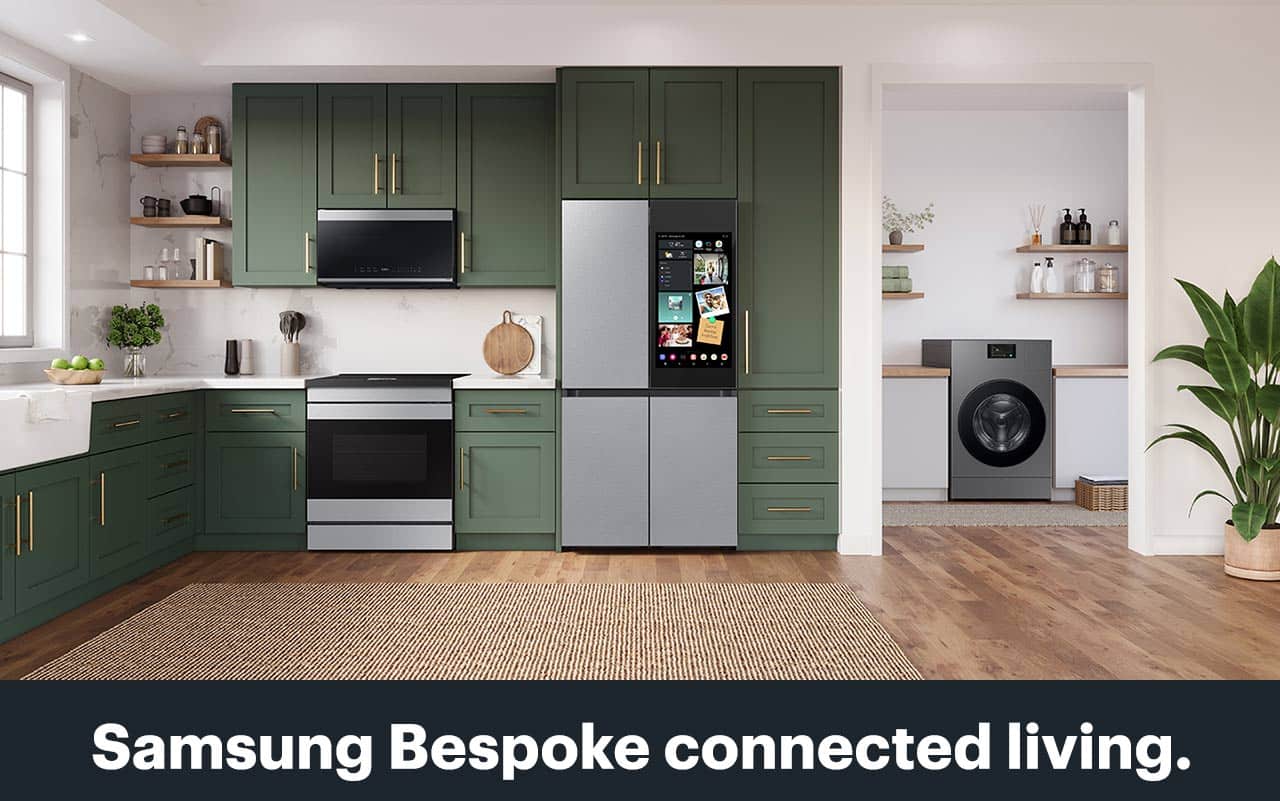 Samsung Bespoke connected living.
