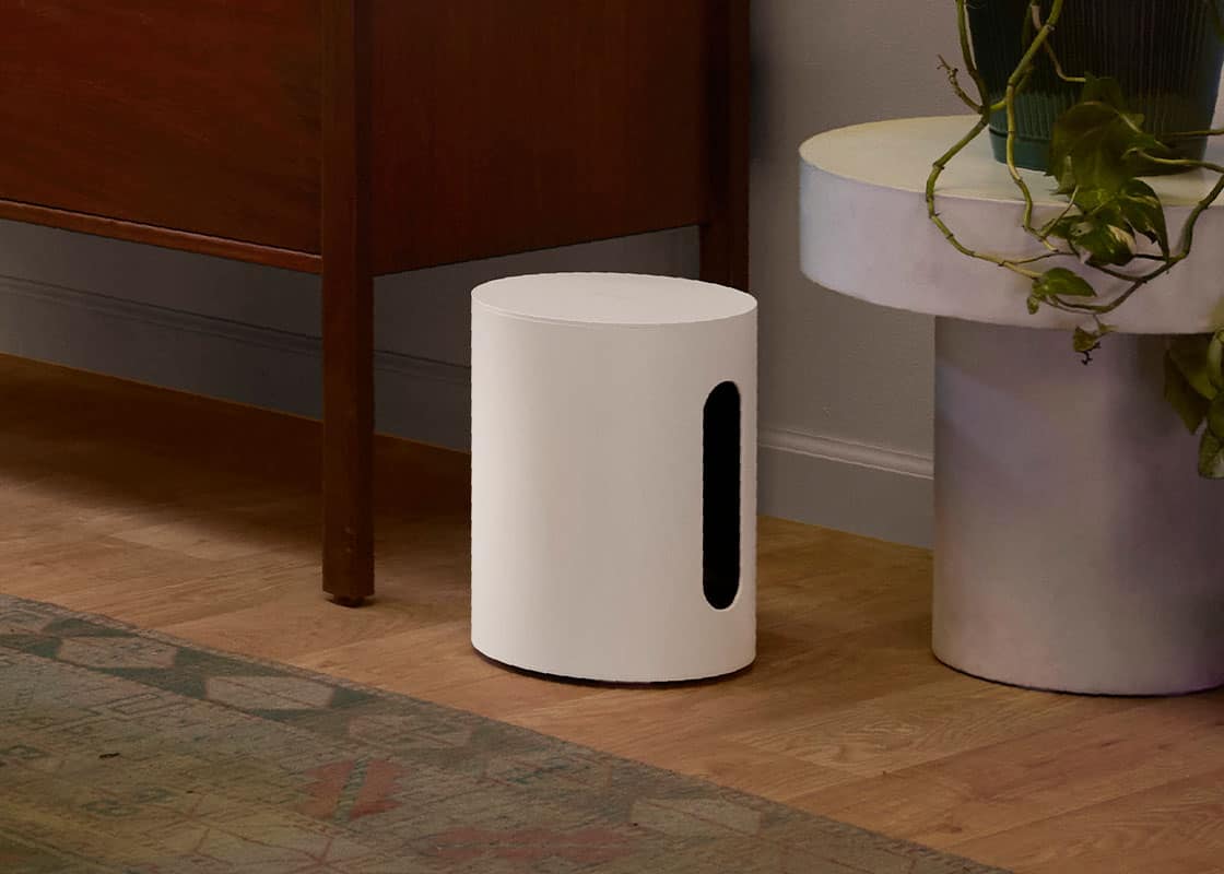 Sonos Sub Mini Wireless Subwoofer.	