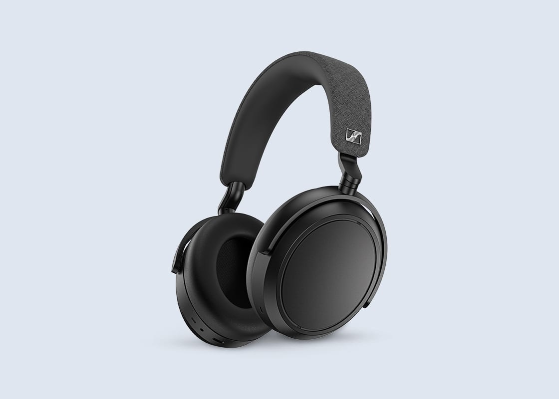 Sennheiser Momentum 4 Wireless Adaptive Noise Canceling Over-The-Ear Headphones.