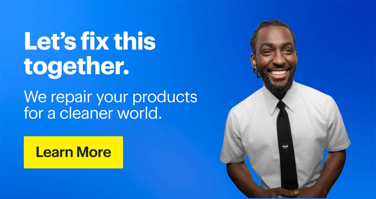 Headline: Let's fix this together.  Geek Squad Agent.