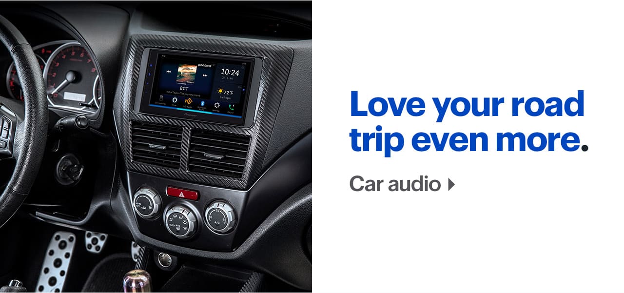Car audio.