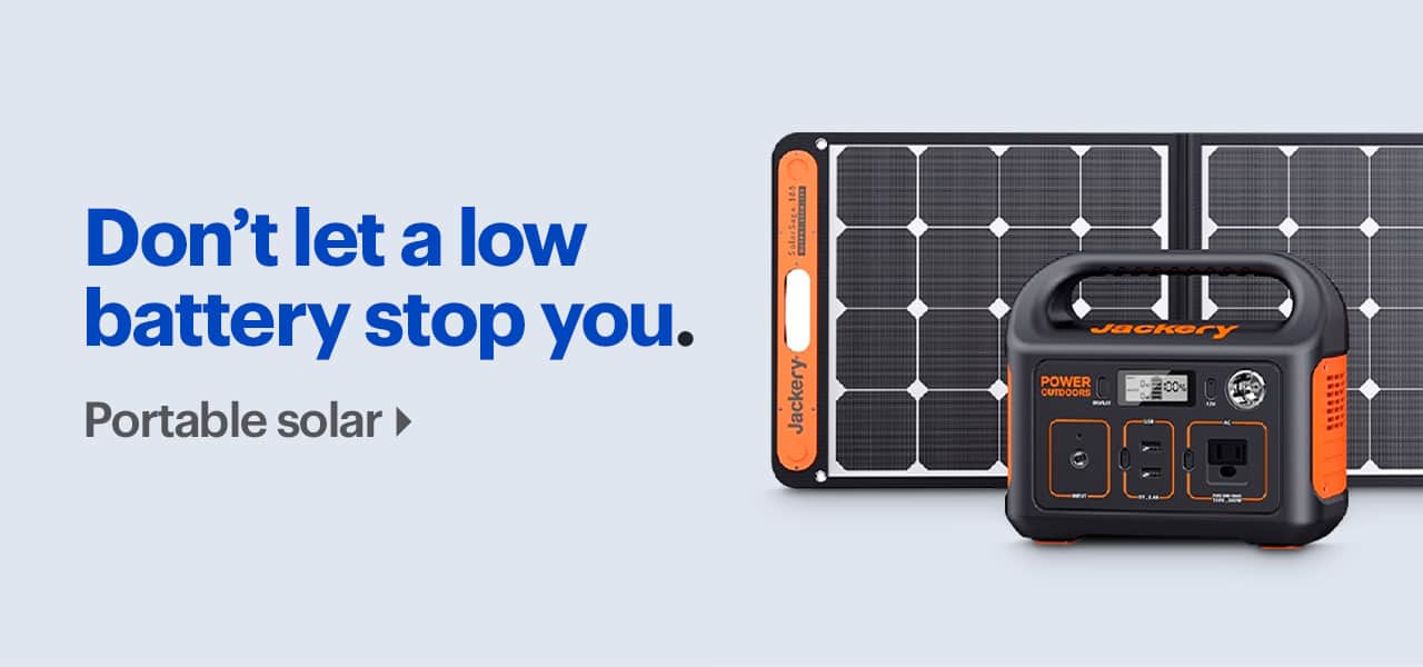 Portable solar.