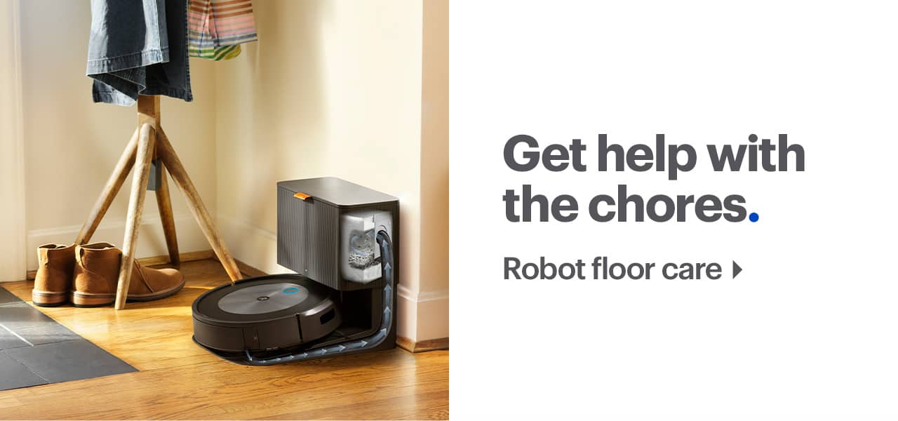 Robot floor care.