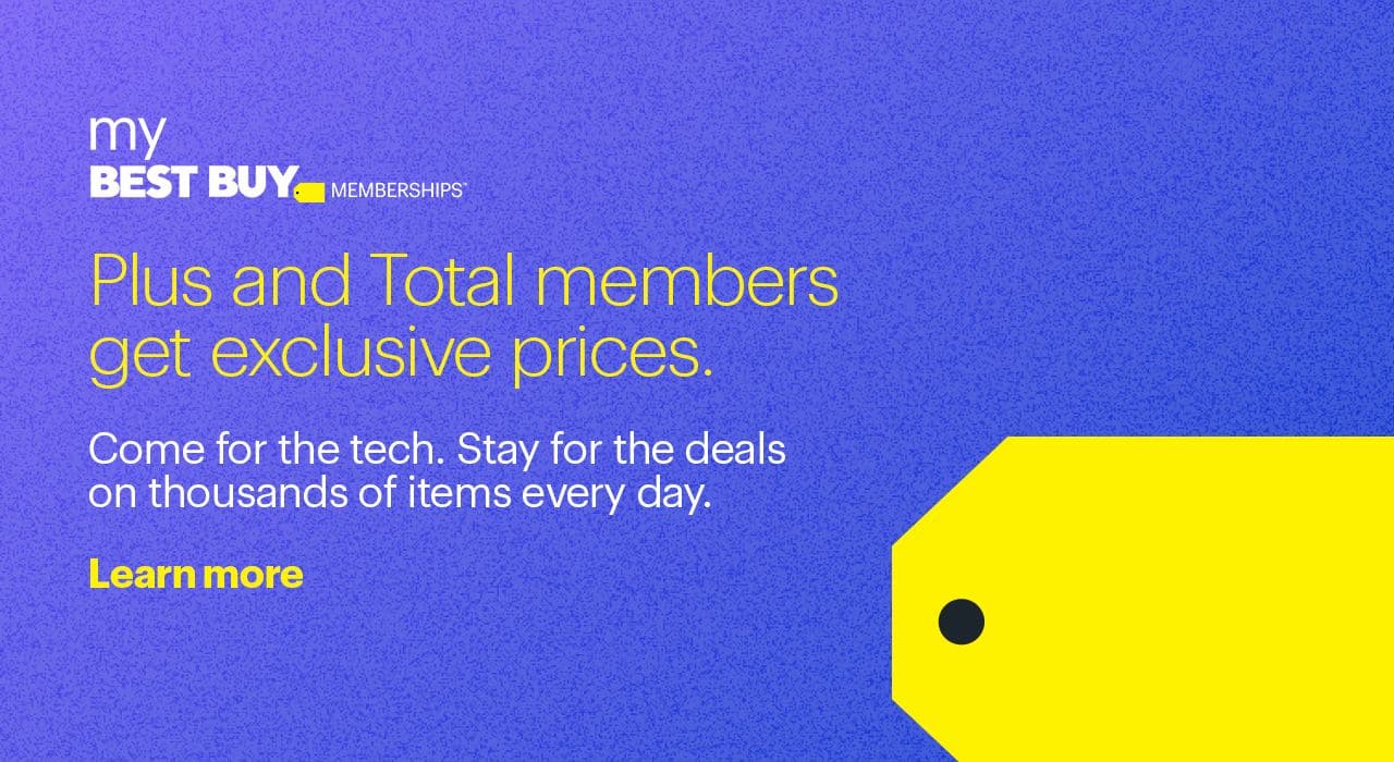 Plus and Total members get exclusive prices on thousands of items every day.