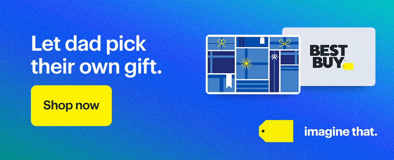 Let dad pick their own gift.	