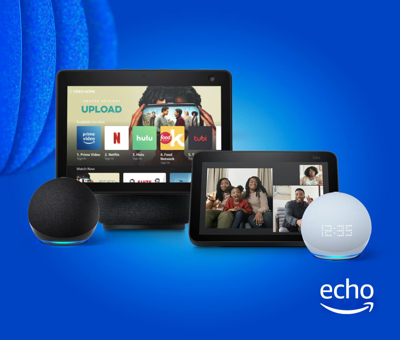 Up to 57% off Amazon Echo.