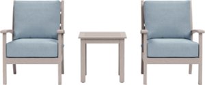 Yardbird® - Eden Outdoor Conversation Set with Fixed Chairs - Mist