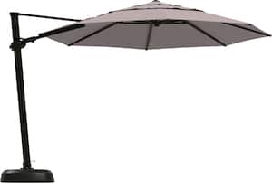 Yardbird® - 11.5' Octagon Cantilever Umbrella with Base - Shale