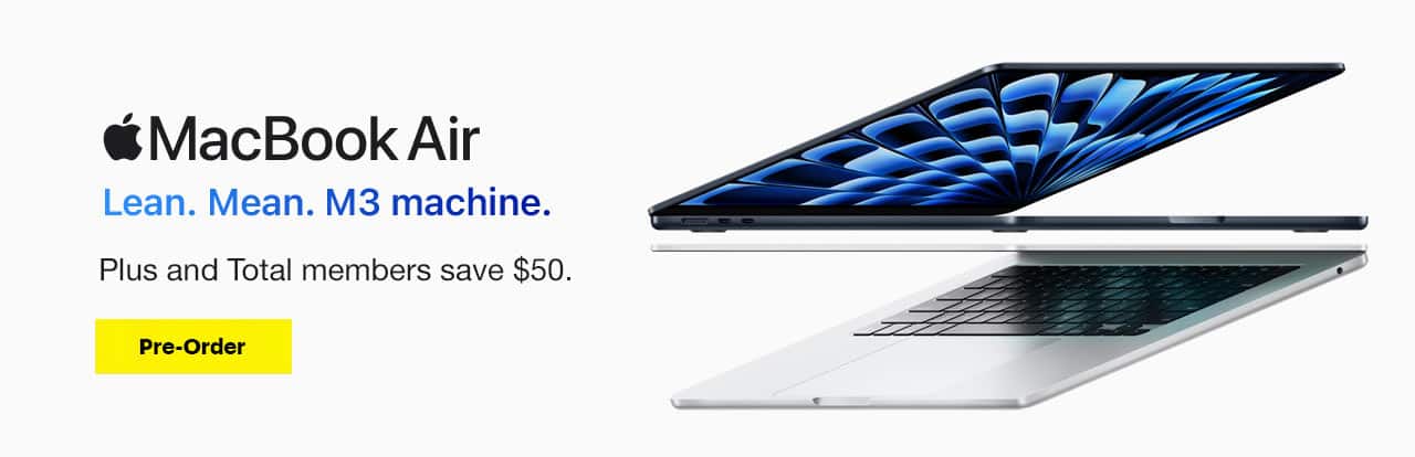 MacBook Air. Plus and Total members save $50.