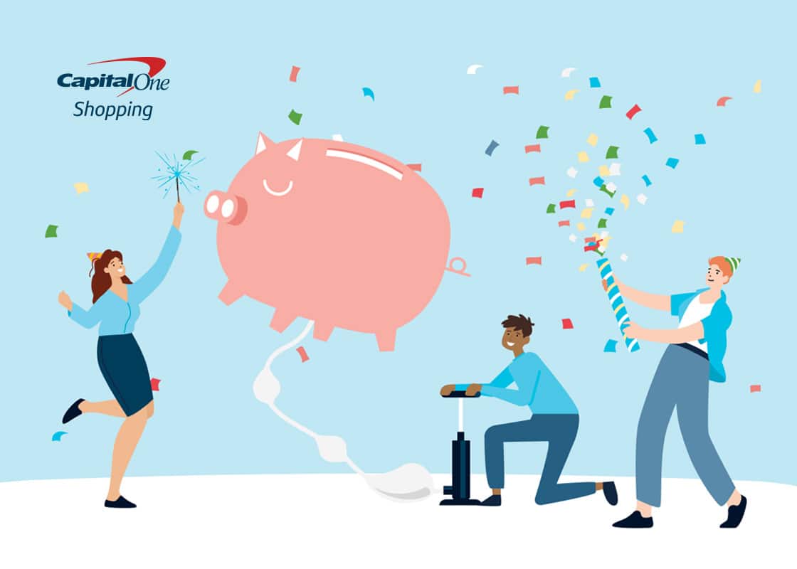 Capital One Shopping illustration.