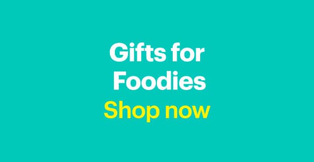Gifts for foodies.