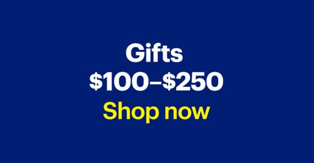 Gifts $100–$250.