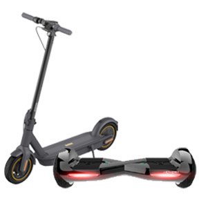Hoverboard and electric scooter