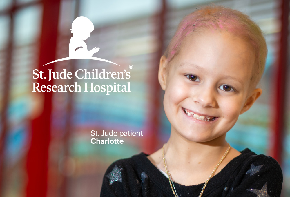 Saint Jude Children's Research Hospital, Saint Jude patient Charlotte