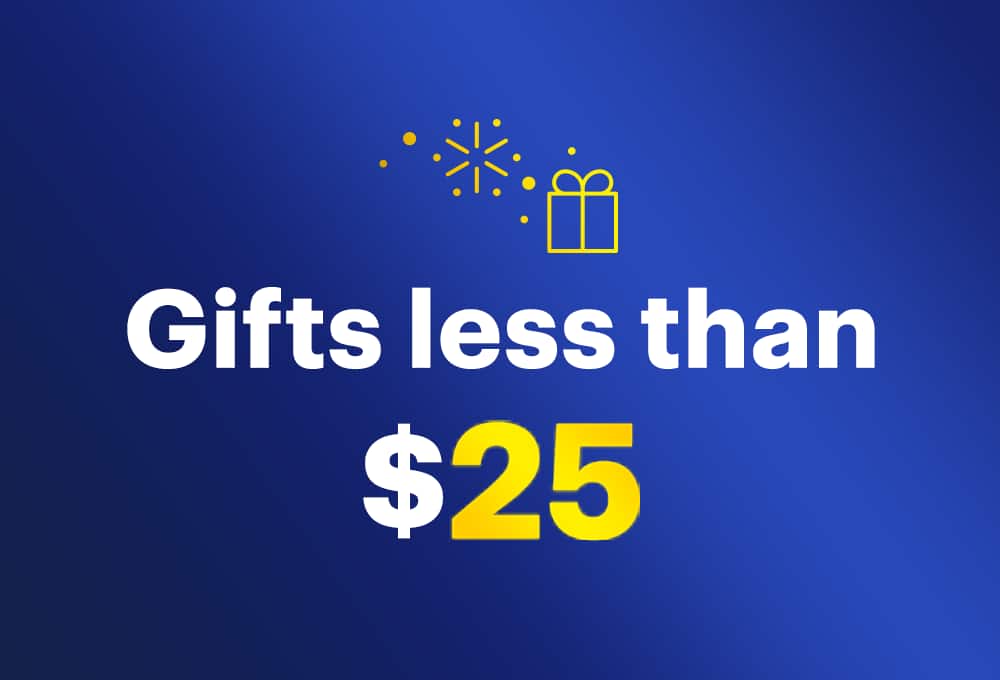 Gifts less than $25
