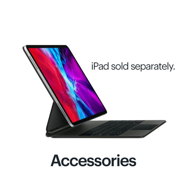 Accessories, iPad sold separately.