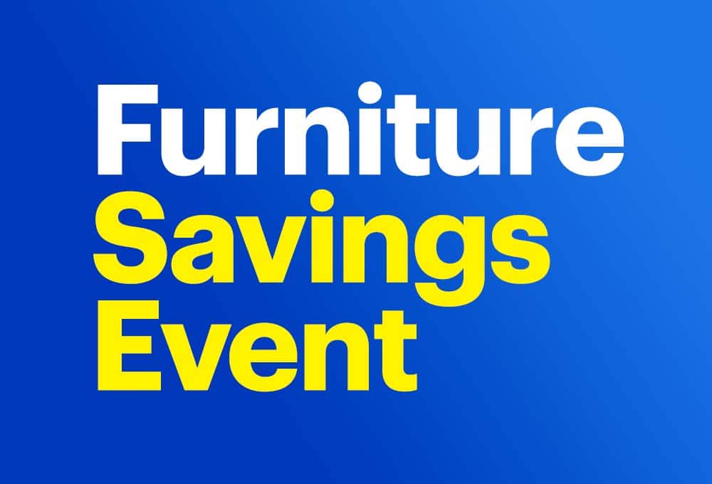 Furniture Savings Event