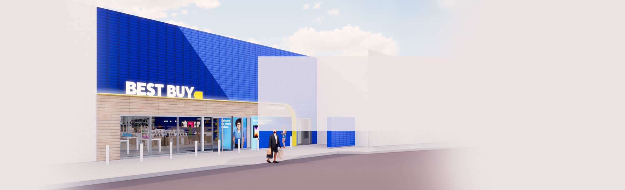 Best Buy store front