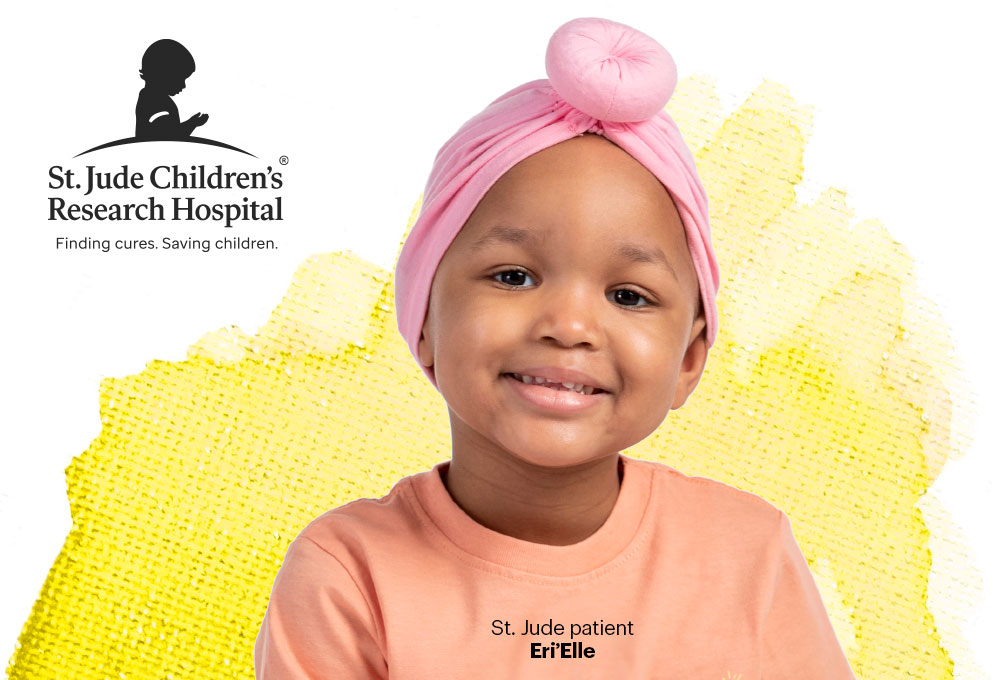 St.Jude Childrens Research Hospital Finding cures. Saving children. . 4 St. Jude patient N EriElle 