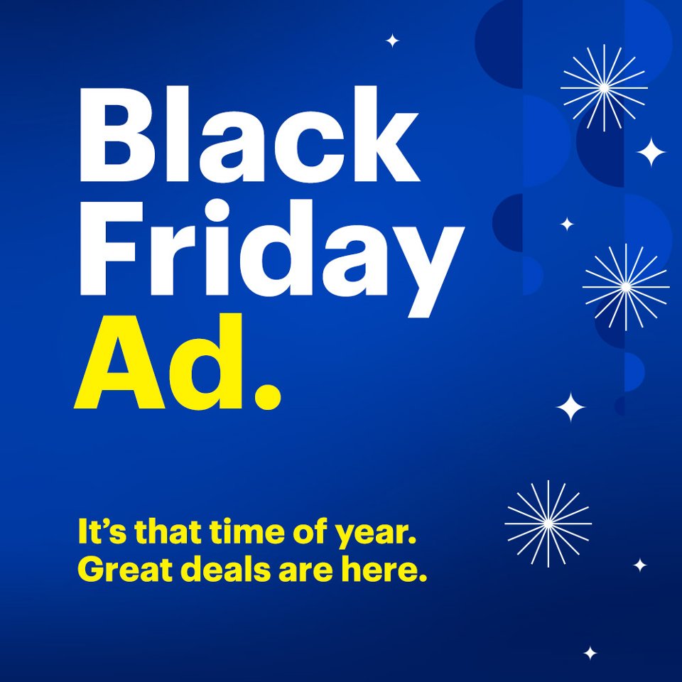Black Friday Ad. It’s that time of year. Great deals are here. 