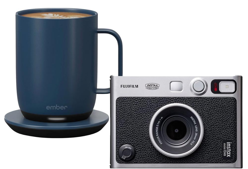 Instant camera, smart mug
