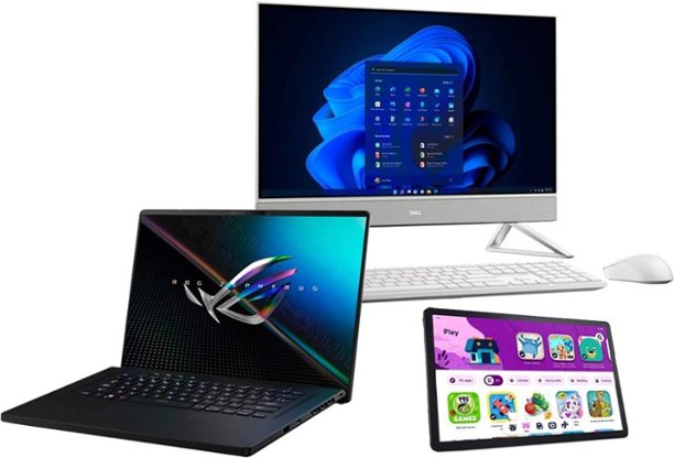 Desktop computer, laptop, tablet