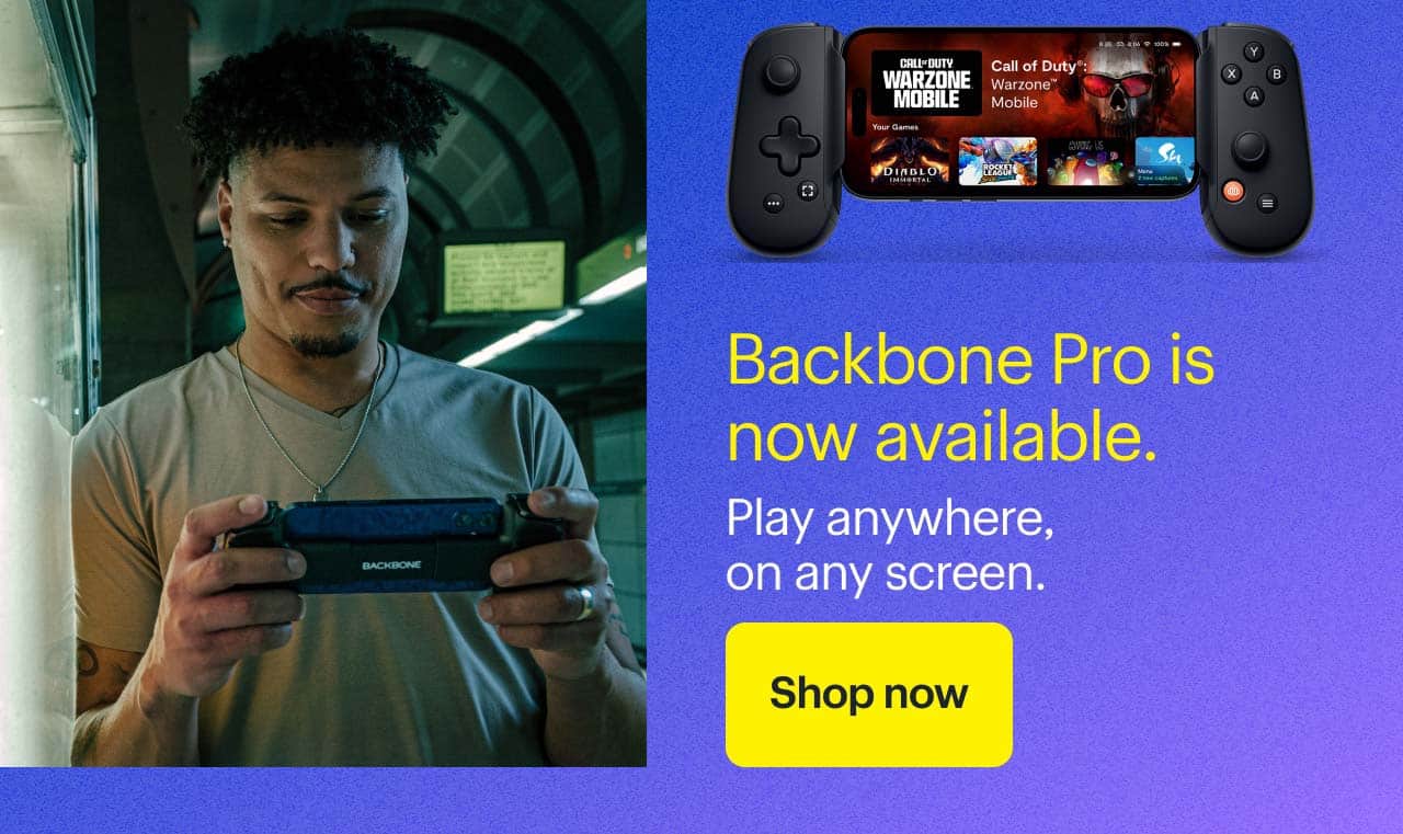Backbone Pro game controller.