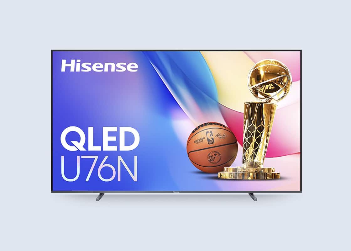 Hisense QLED U76N TV.
